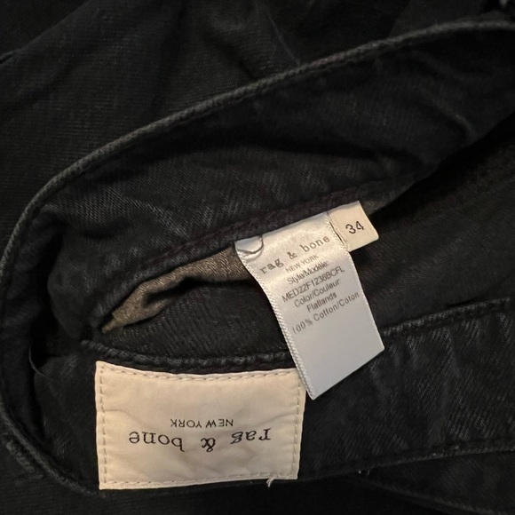 Men's Dark Navy Rag and bone Jeans - Picture 3 of 3